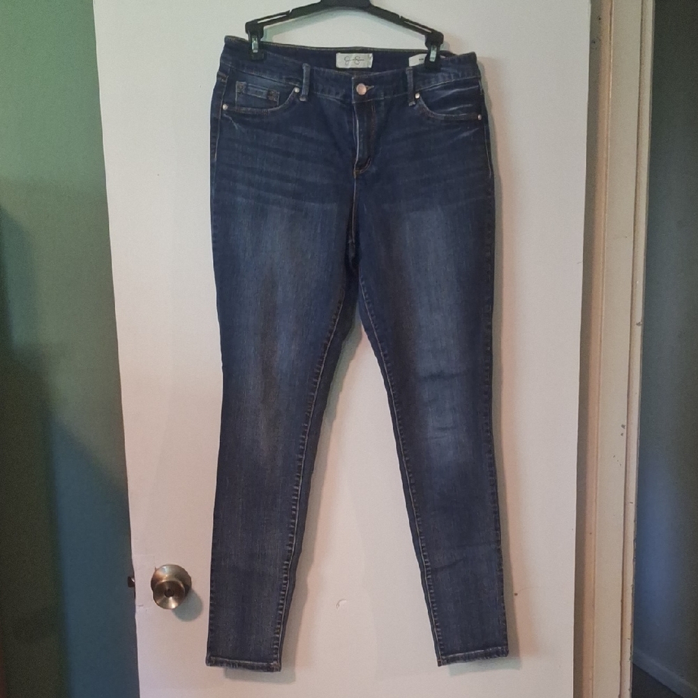 Jessica Simpson Blue Skinny Jeans with Stretch